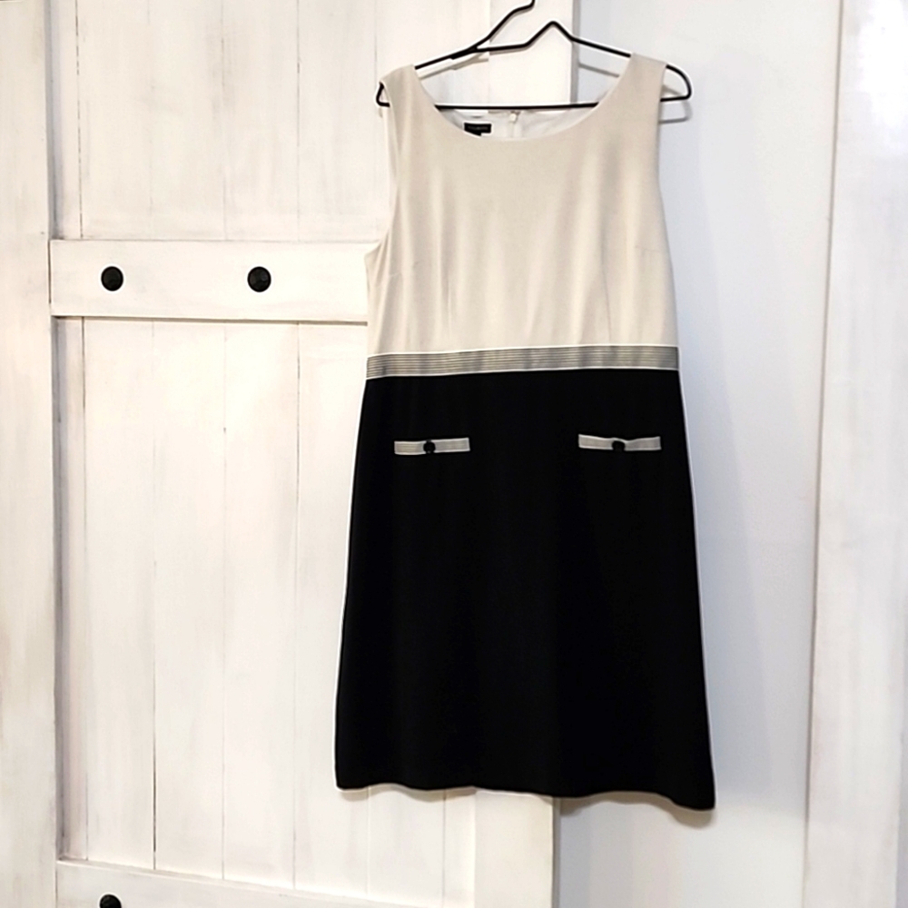 Talbots womens dress two tone